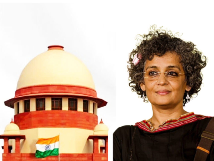 പുകവലിക്കുന്ന എഴുത്തുകാരിയുടെ കവർ ചിത്രം പ്രദർശിപ്പിച്ചതിന് അരുന്ധതി റോയിയുടെ ഓർമ്മക്കുറിപ്പ് നിയമലംഘനമല്ല: സുപ്രീം കോടതി ഹർജി തള്ളി